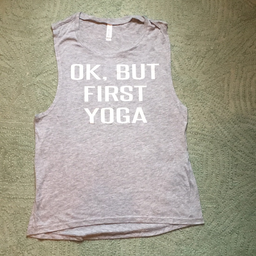 Yoga Tank Muscle Tee